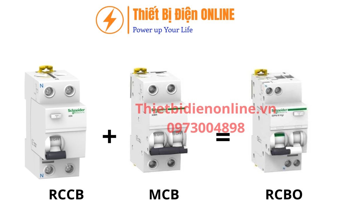 Chức năng của Aptomat chống giật và Phân biệt RCCB và RCBO