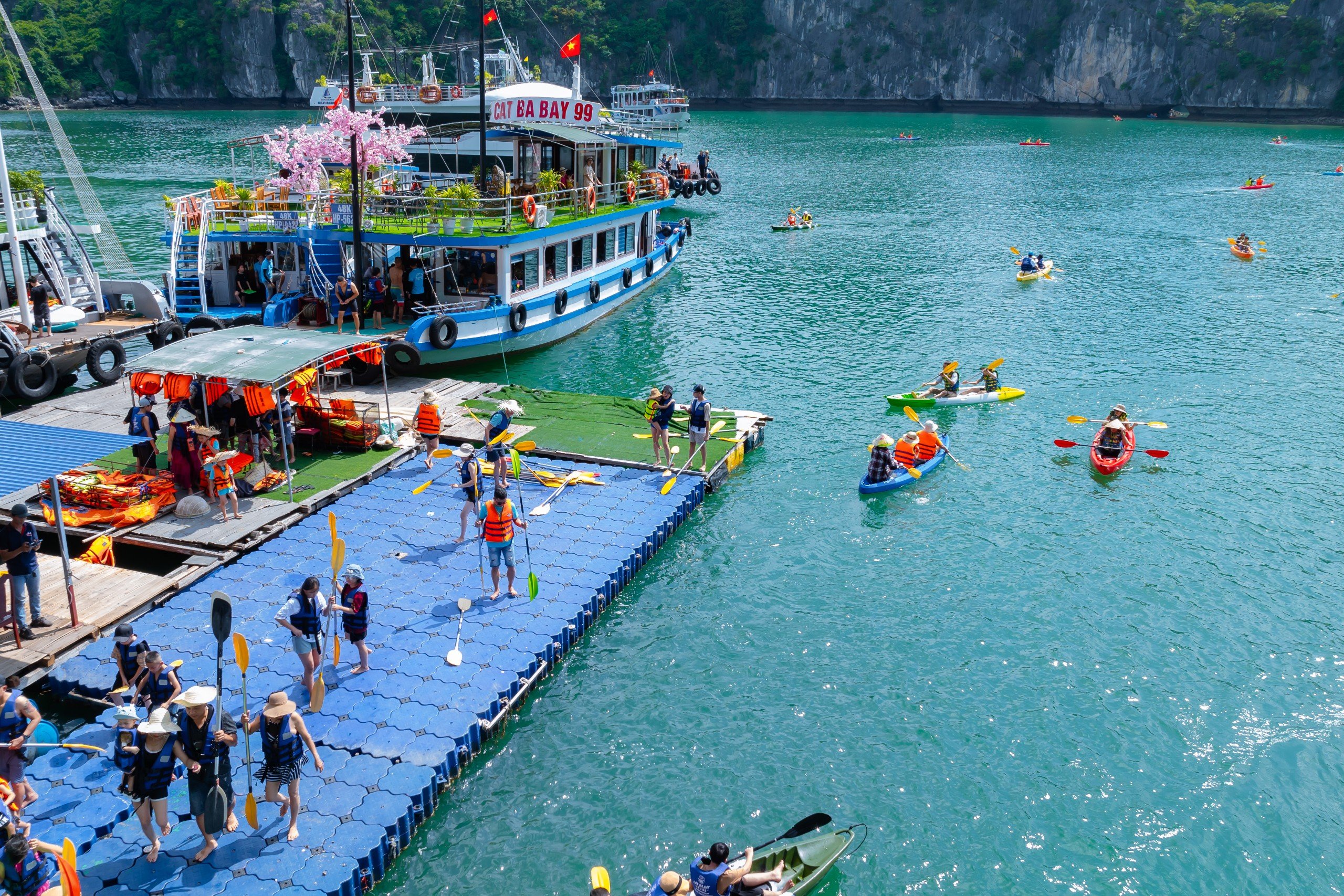Tour 1 Ngày Vịnh Lan Hạ - Du Thuyền CÁT BÀ BAY CRUISE