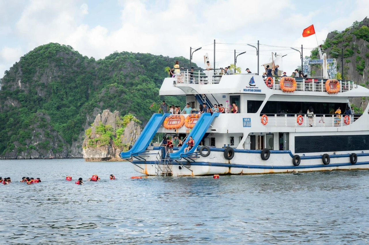 Tour Nửa Ngày Ngắm Hoàng Hôn - Du Thuyền SEA STAR - Vịnh Lan Hạ