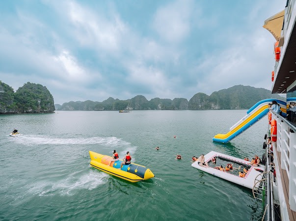Tour Nửa Ngày Ngắm Hoàng Hôn - Du Thuyền DREAM CRUISE - Vịnh Lan Hạ