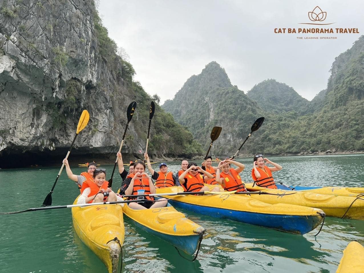 Tour Nửa Ngày Ngắm Hoàng Hôn - Du Thuyền PANORAMA - Vịnh Lan Hạ
