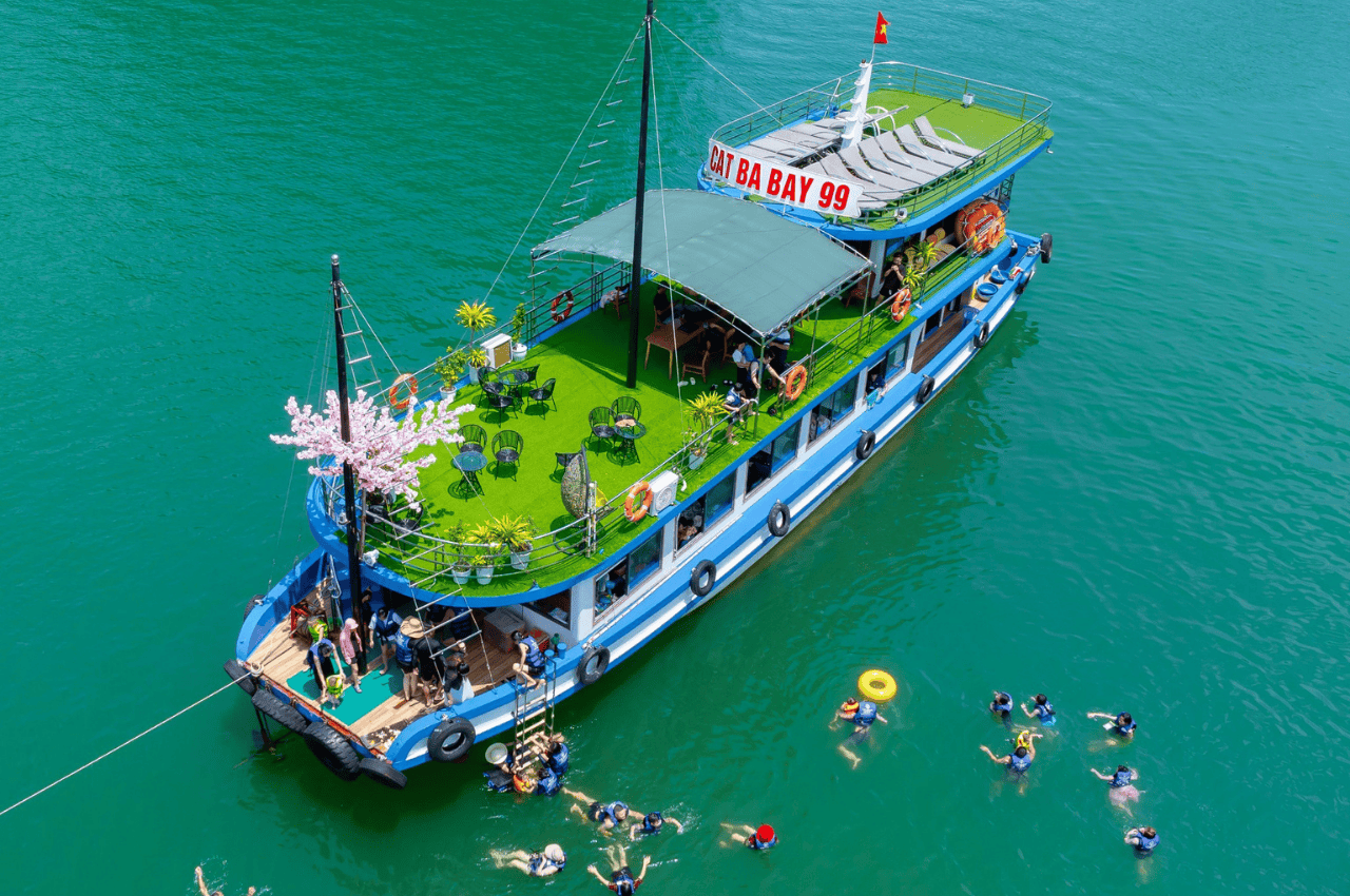Tour 1 Ngày Vịnh Lan Hạ - Du Thuyền CÁT BÀ BAY CRUISE