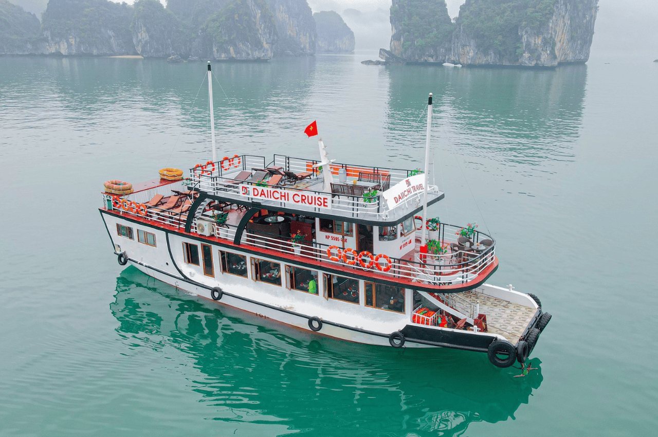 Tour 1 Ngày Vịnh Lan Hạ - Du Thuyền DAIICHI CRUISE (Không đi làng Việt Hải)