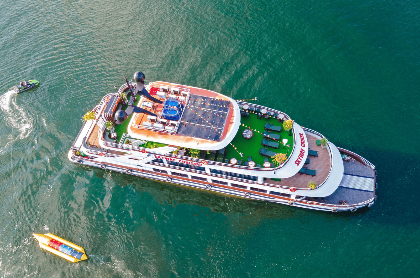 Tour 1 Ngày Vịnh Lan Hạ - Du Thuyền SKY WAY CRUISE