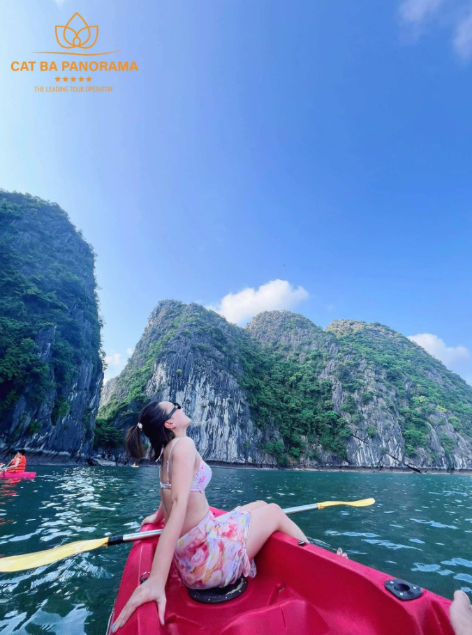 Tour Nửa Ngày Ngắm Hoàng Hôn - Du Thuyền PANORAMA - Vịnh Lan Hạ