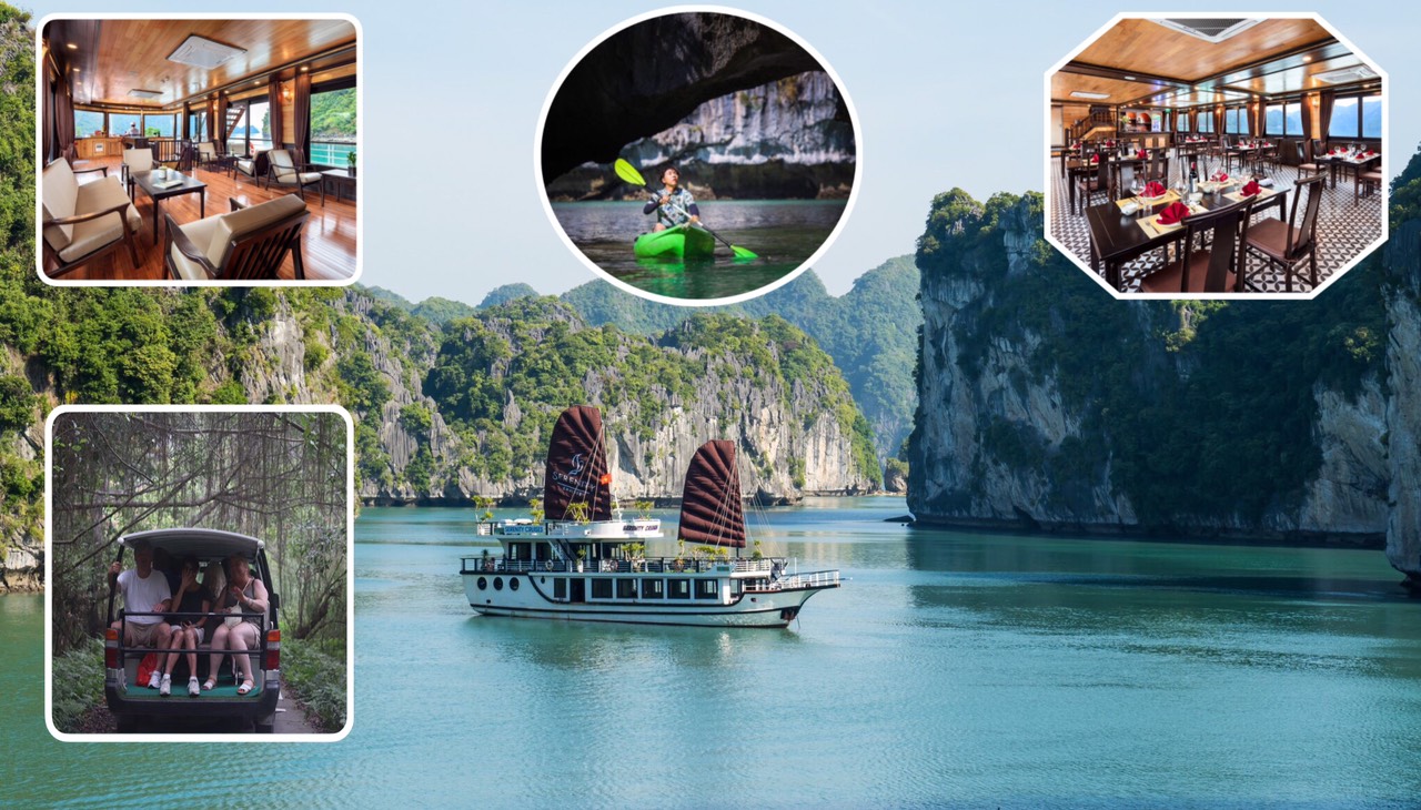 Tour 1 Ngày Vịnh Lan Hạ - TOUR 9 TIẾNG - Du Thuyền SERENITY PREMIUM CRUISE 1
