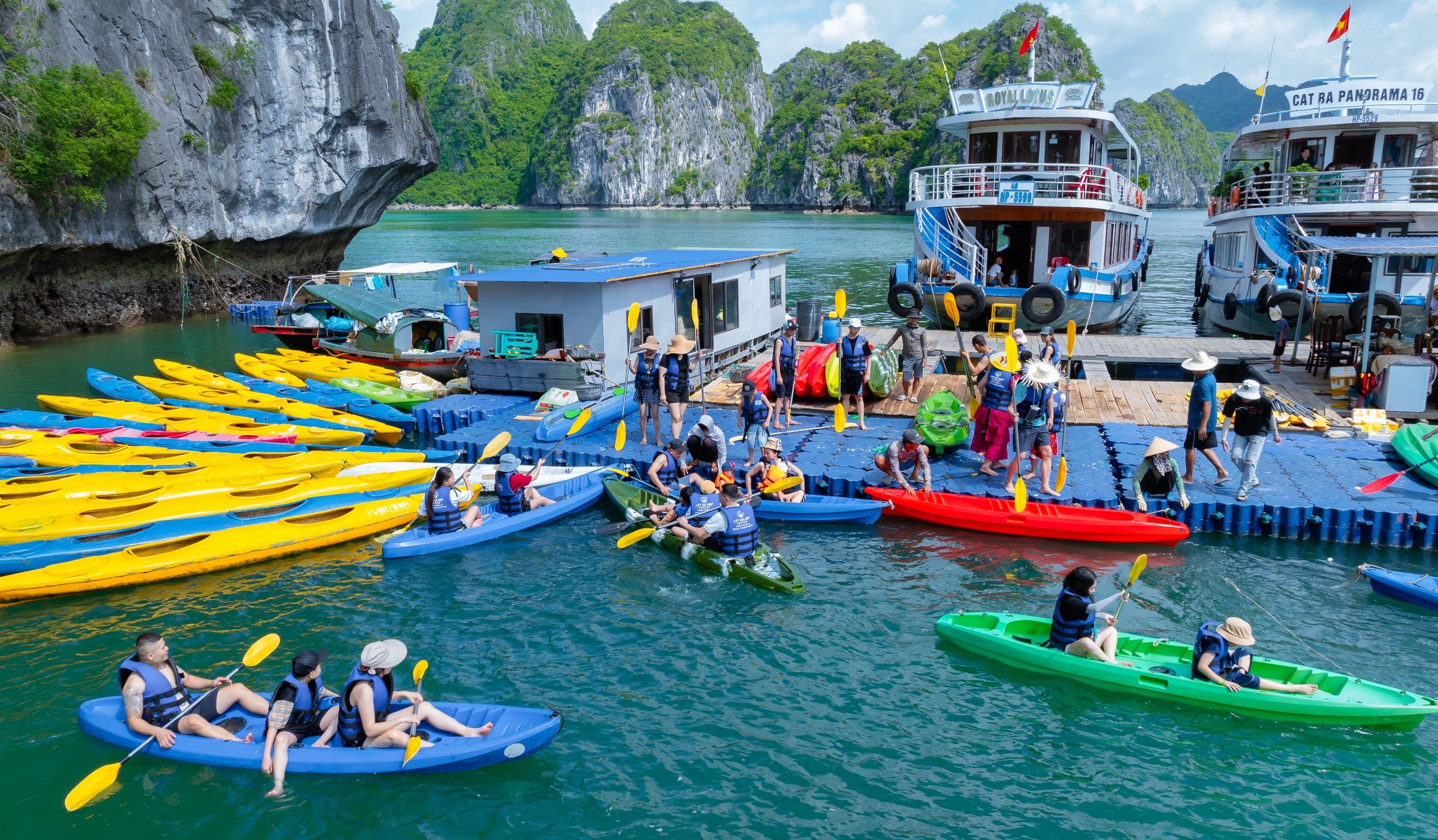 Tour 1 Ngày Vịnh Lan Hạ - Du Thuyền CÁT BÀ BAY CRUISE