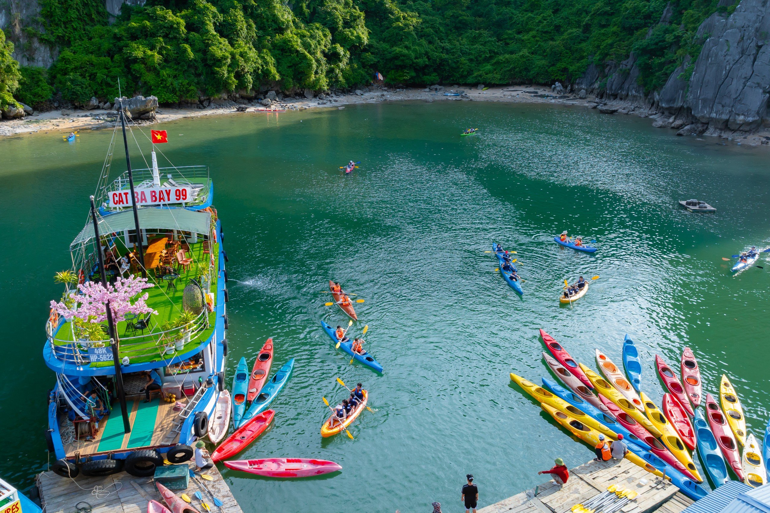 Tour 1 Ngày Vịnh Lan Hạ - Du Thuyền CÁT BÀ BAY CRUISE