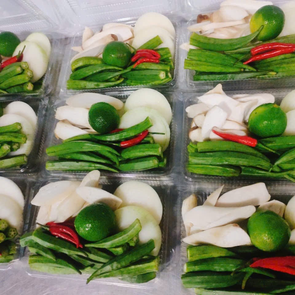 Set Rau Củ BBQ