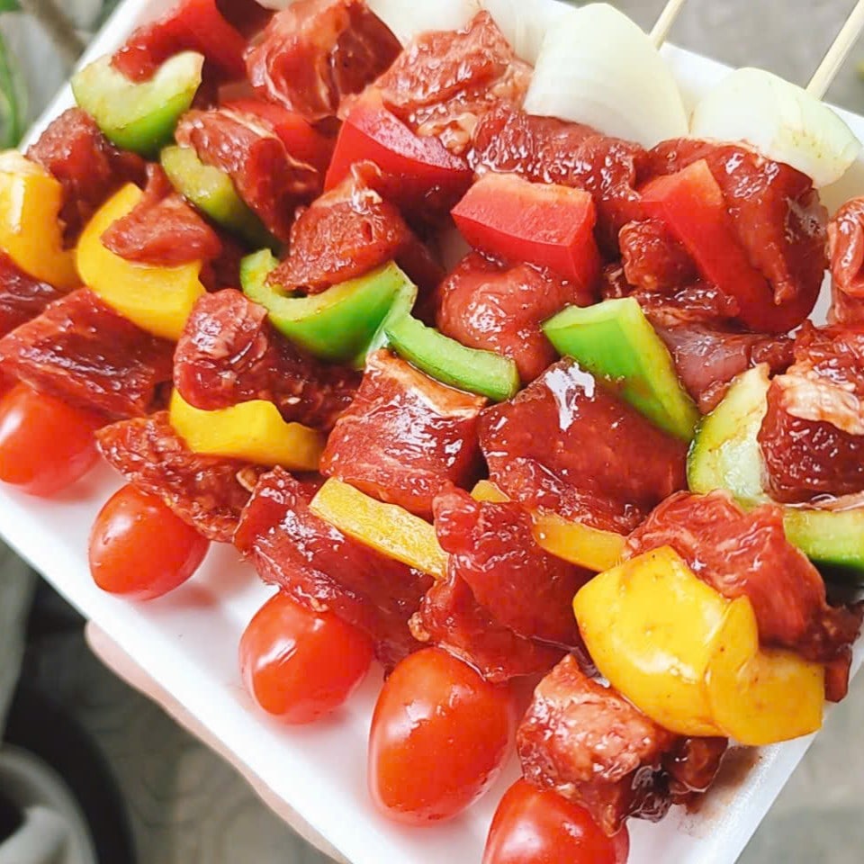 Bò Xiên Rau Củ