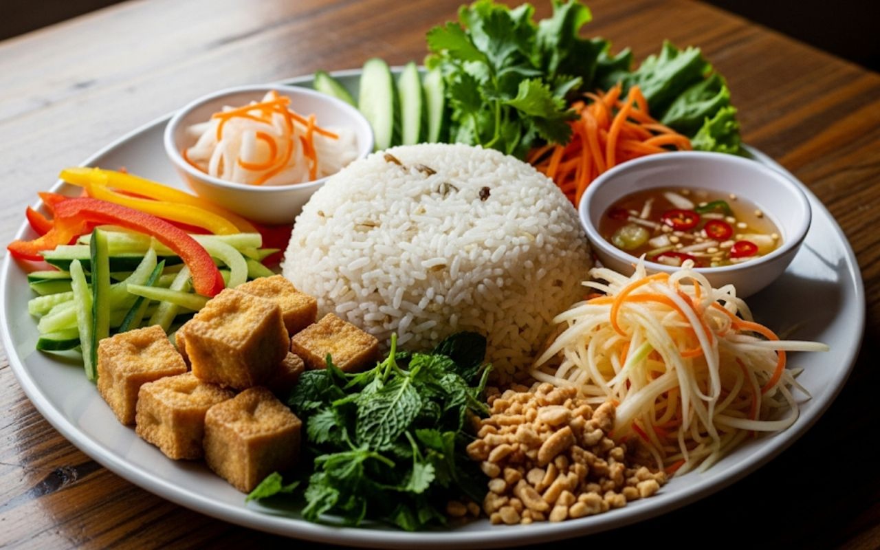 Cơm Tấm Chay – Món Ngon Sài Gòn Phiên Bản Chay