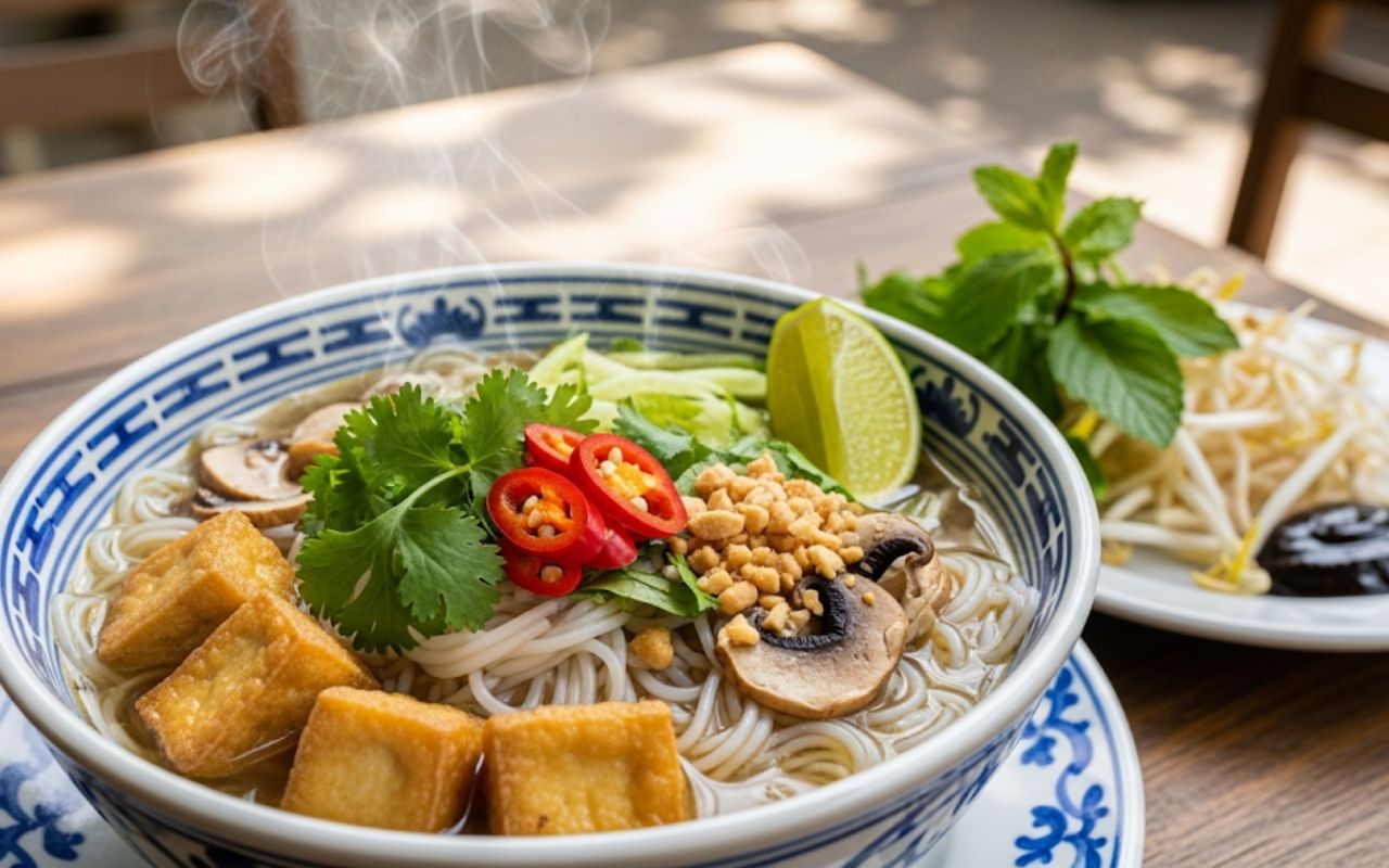 Bún Nước Lèo Chay – Hương Vị Miền Tây Đặc Biệt