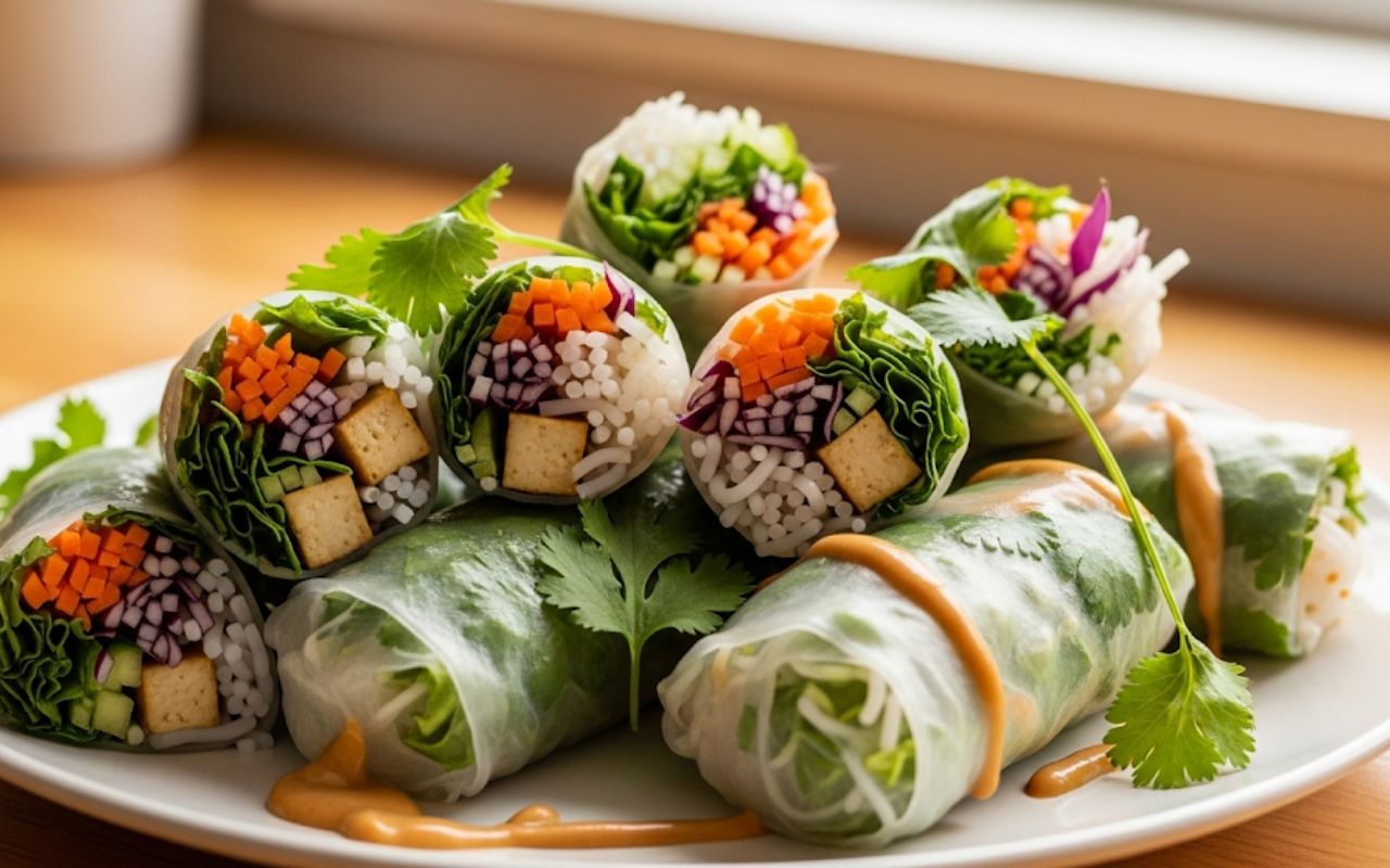 Phở cuốn chay – Món ăn chay thanh đạm, hấp dẫn dễ làm