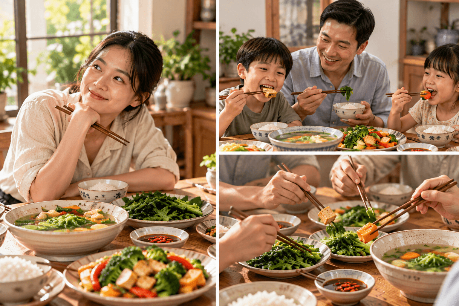 Vì Sao Mỗi Người Không Ăn Các Món Trên Mâm Theo Cùng Một Thứ Tự?