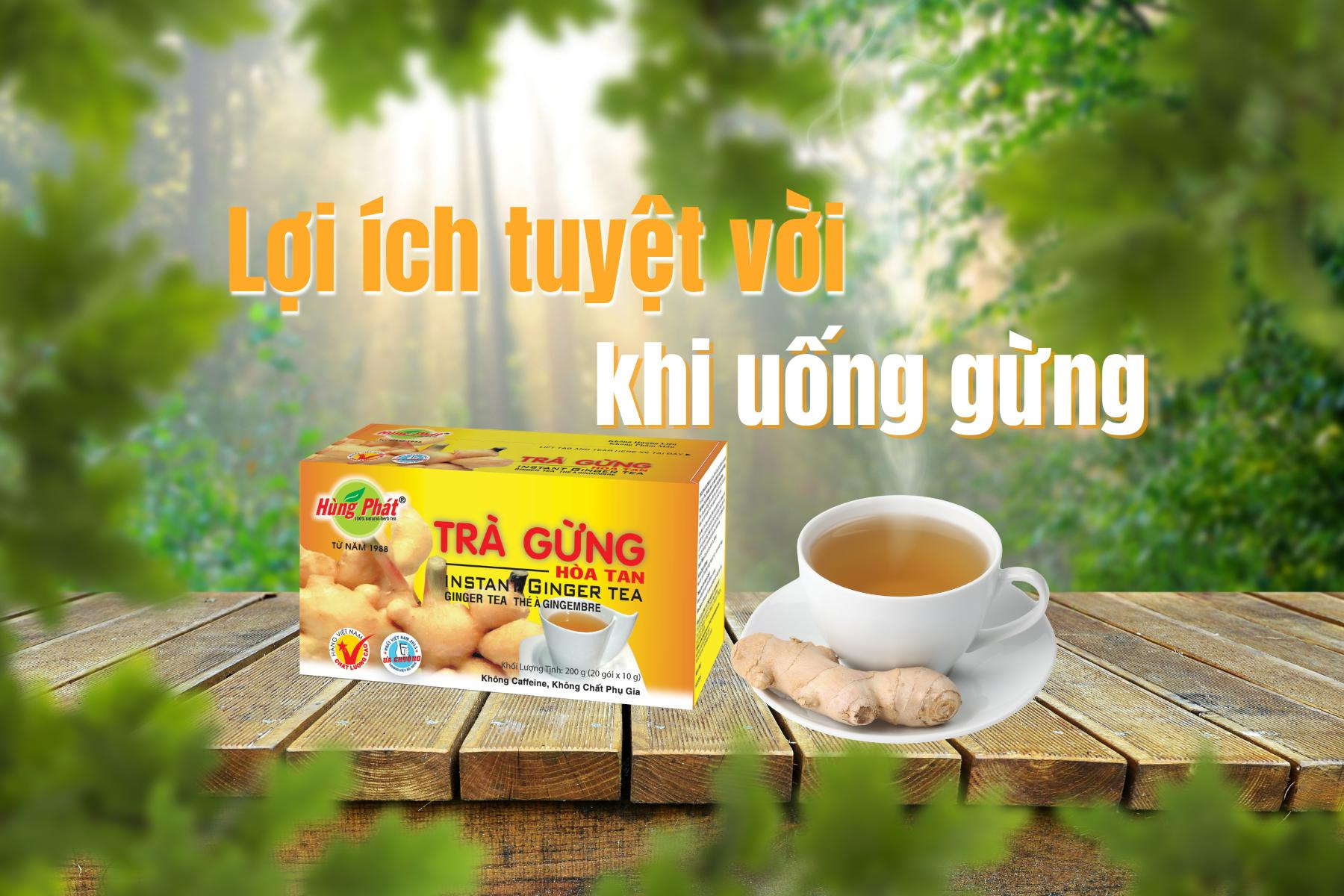Công dụng của trà gừng và cách uống trà gừng hiệu quả