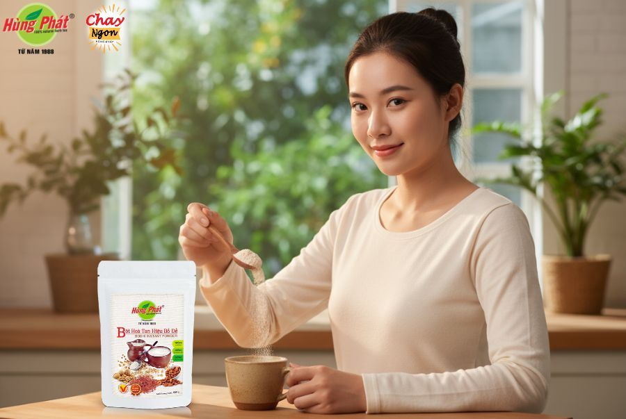 BỘT HÒA TAN THỰC DƯỠNG – XU HƯỚNG SỐNG XANH HIỆN ĐẠI