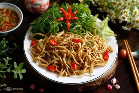 Cách làm nộm thính chay ngon đơn giản và lạ miệng