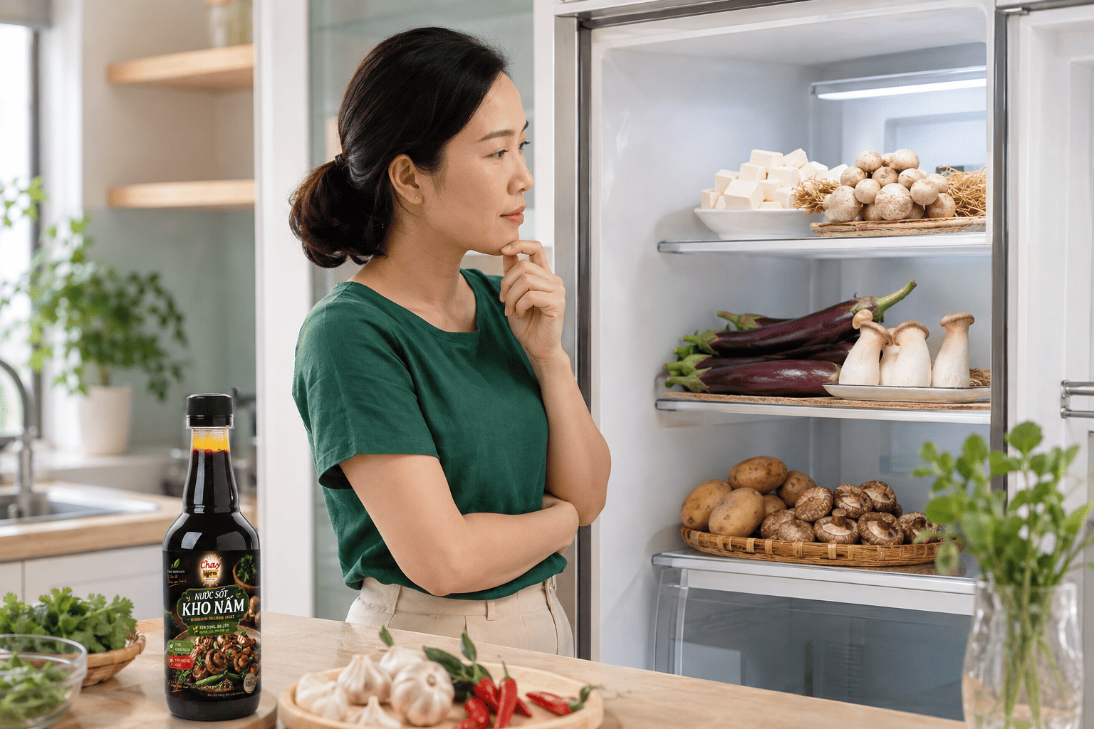 Nên Kho Món Gì Từ Nguyên Liệu Đậu Hũ, Nấm Và Cà Tím