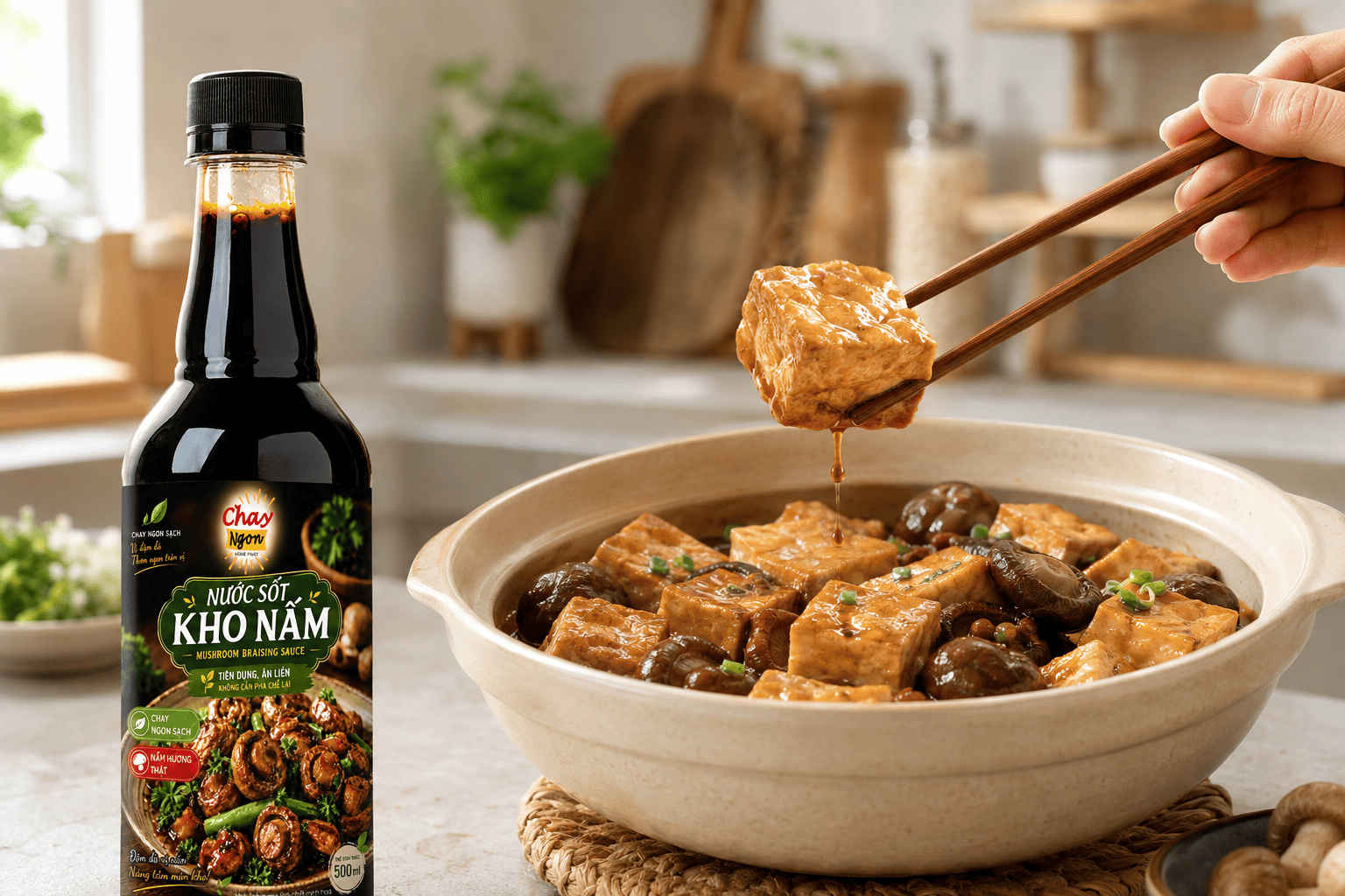 Món Kho Chay Đã Chín Nhưng Sốt Không Bám Xử Lý Thế Nào