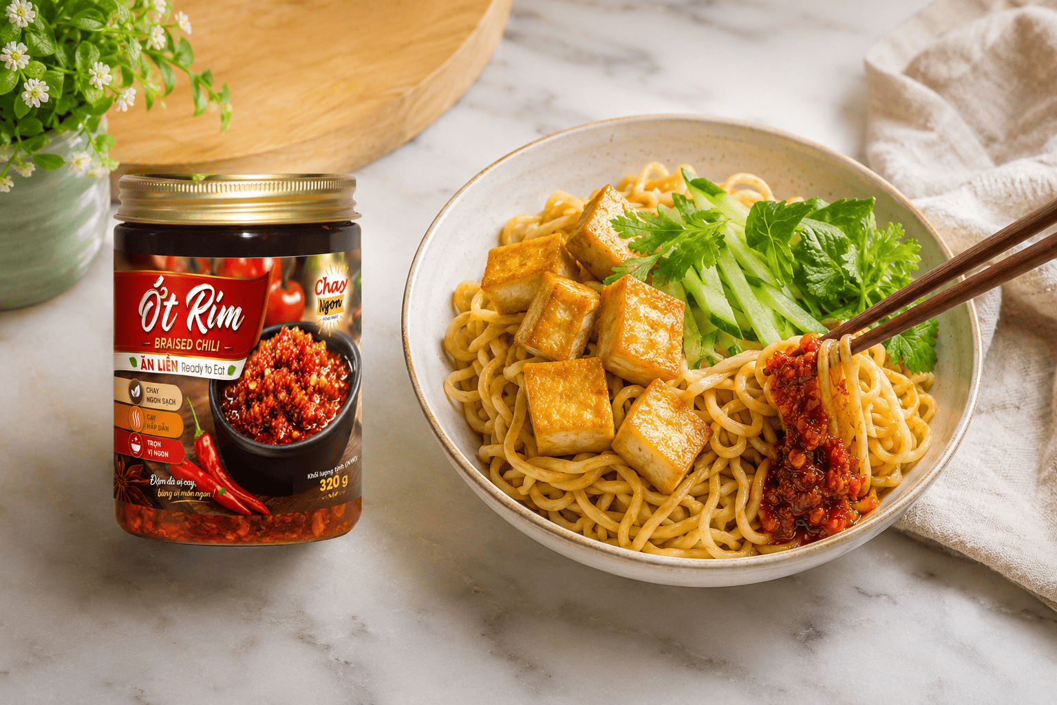 Mì Gói Ăn Với Gì Cho Ngon? 3 Cách Làm Mì Chay Đơn Giản