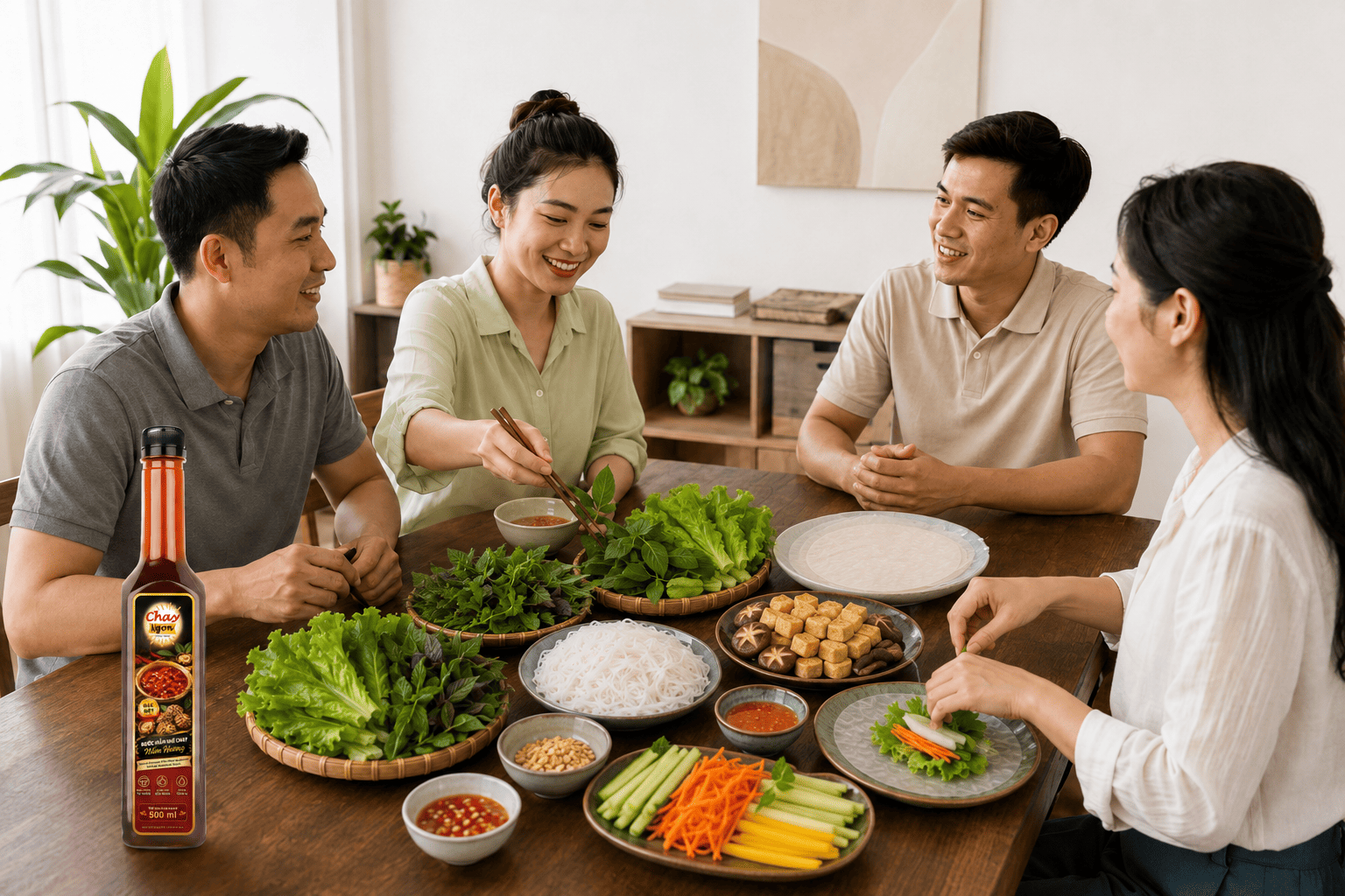 5 Cách Làm Món Cuốn Chay Đơn Giản Để Đãi Khách