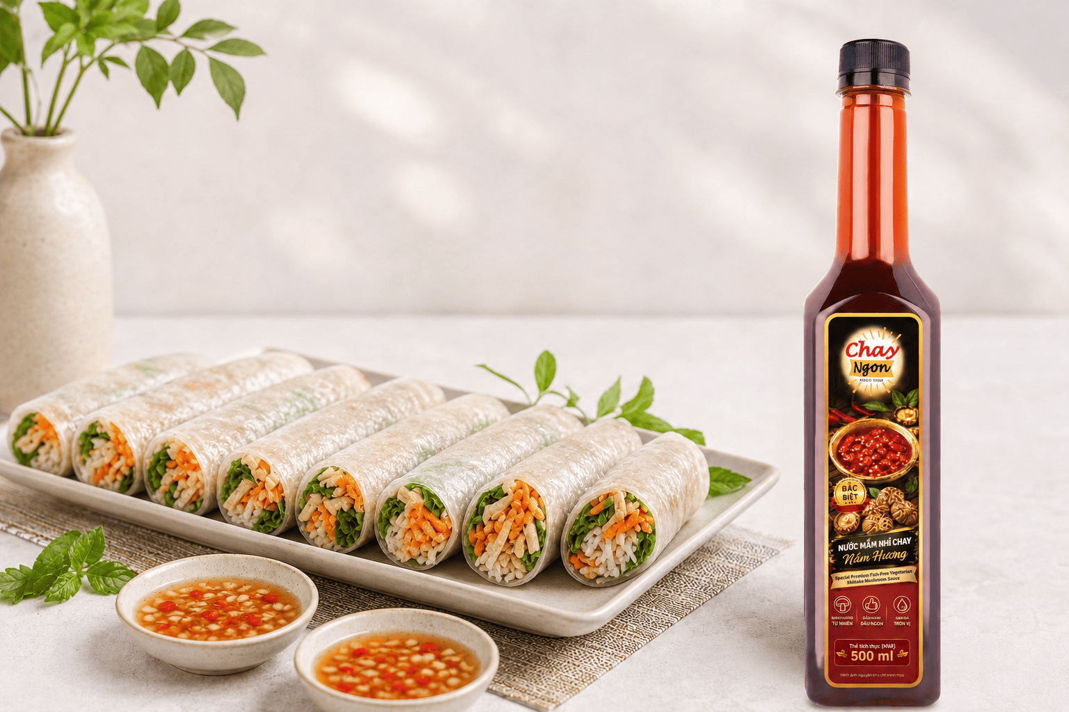 Cách Làm Bì Cuốn Chay- Nhân Tơi, Ráo, Dễ Cuốn