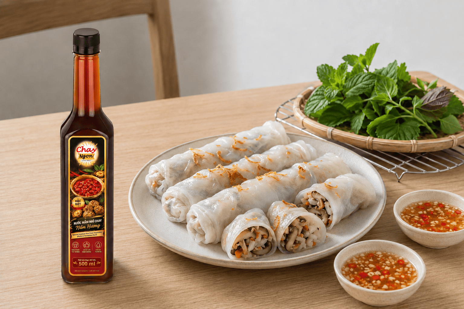 Cách Làm Bánh Cuốn Chay Từ Bánh Tráng Dễ Làm Tại Nhà