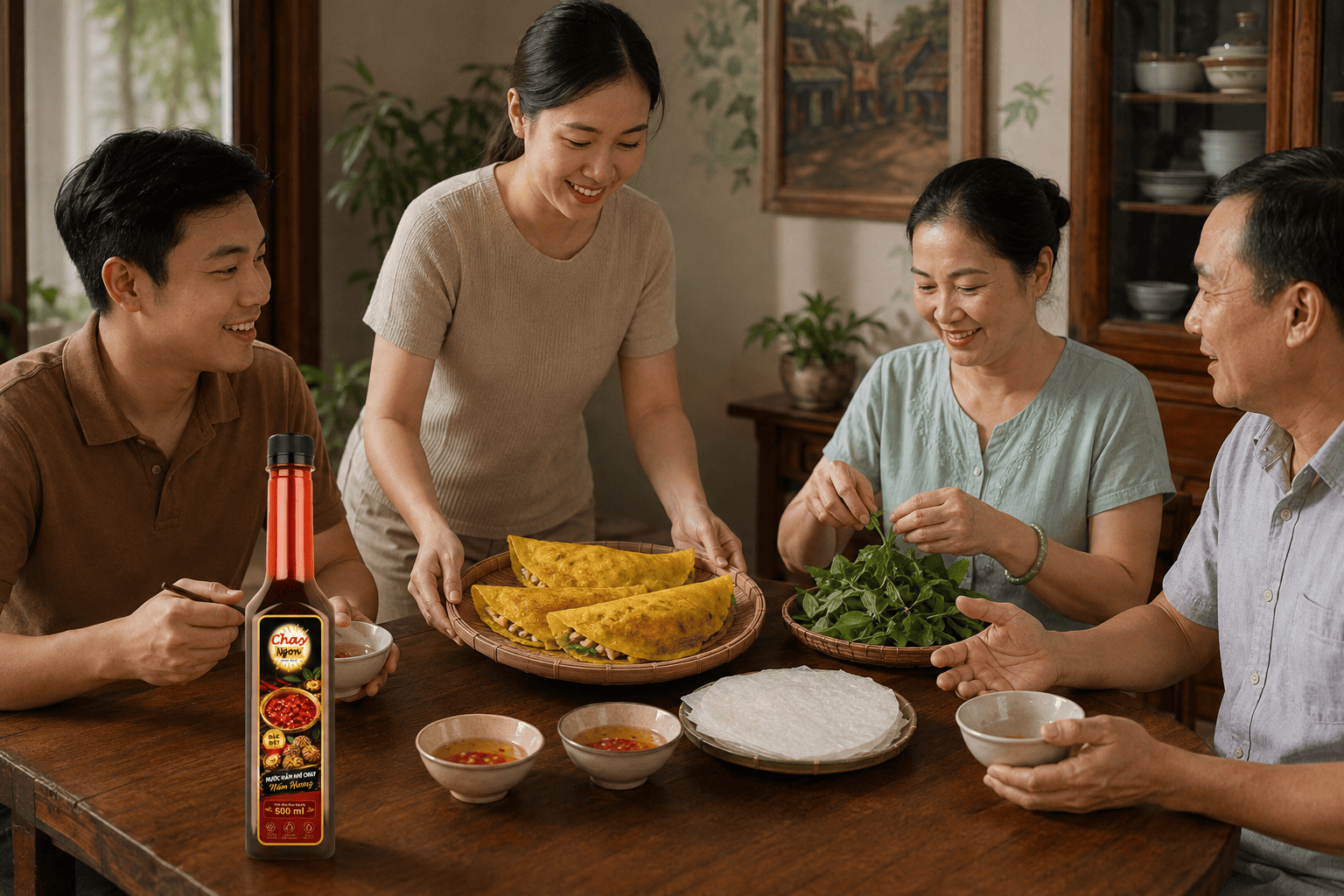 Cách Giữ Bánh Xèo Giòn Khi Làm Nhiều Cái Cho Khách