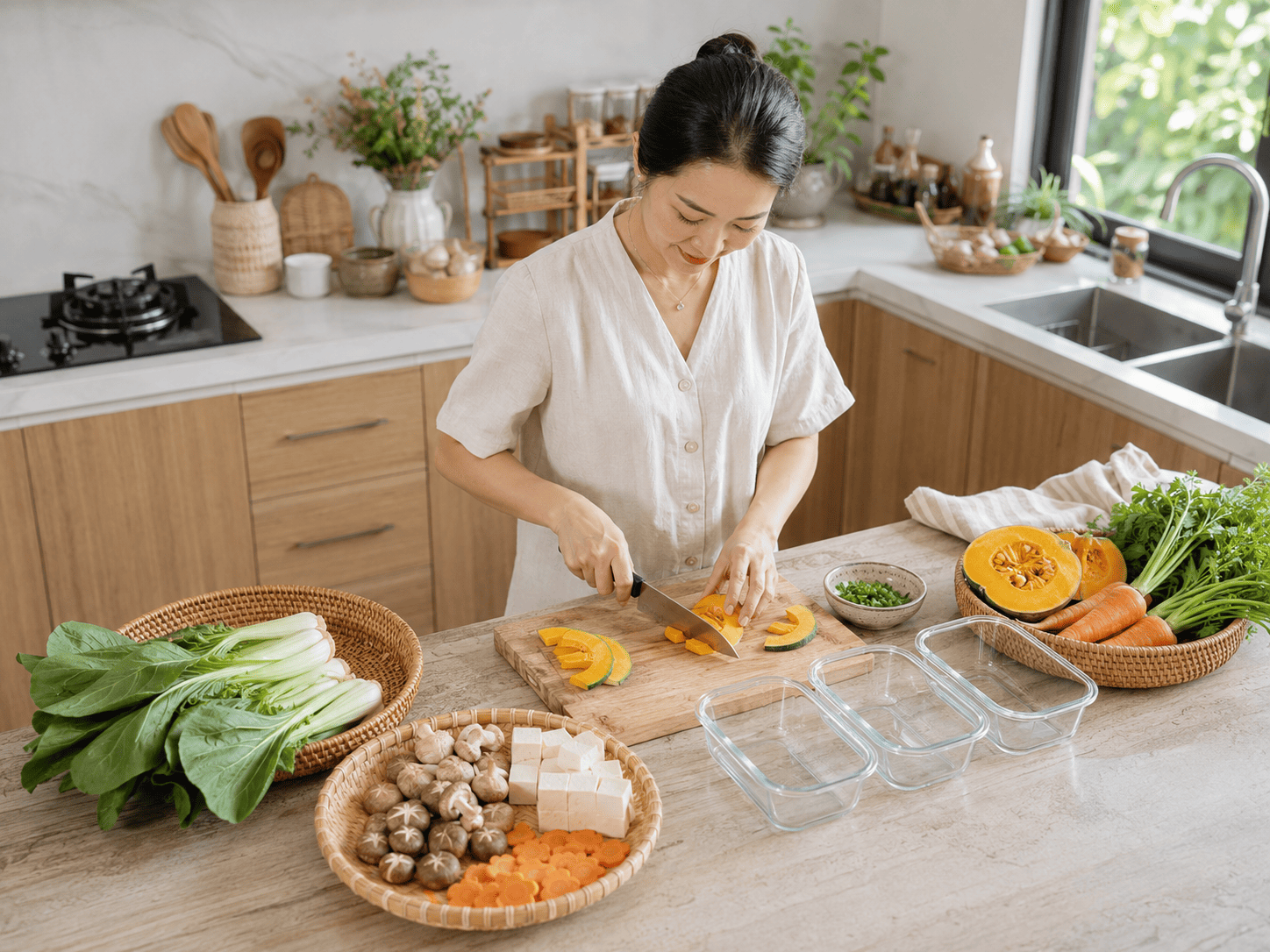 Cách Nấu Nhiều Món Chay Từ Một Lần Sơ Chế Nhanh & Gọn Bếp
