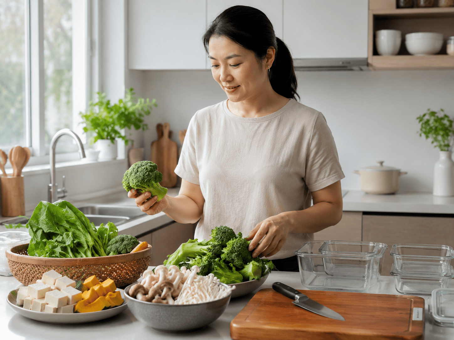 Cách Chuẩn Bị Bếp Chay Trong 60 Phút Cho Ba Bữa
