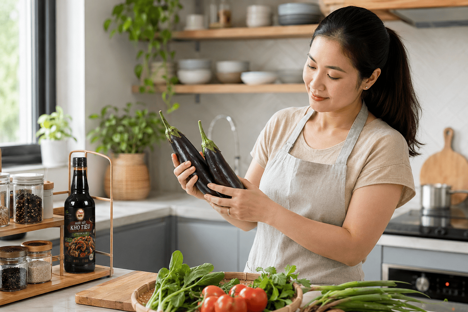 Cách Nấu Cà Tím Kho Tiêu Chay Mềm Thấm, Không Bị Nát