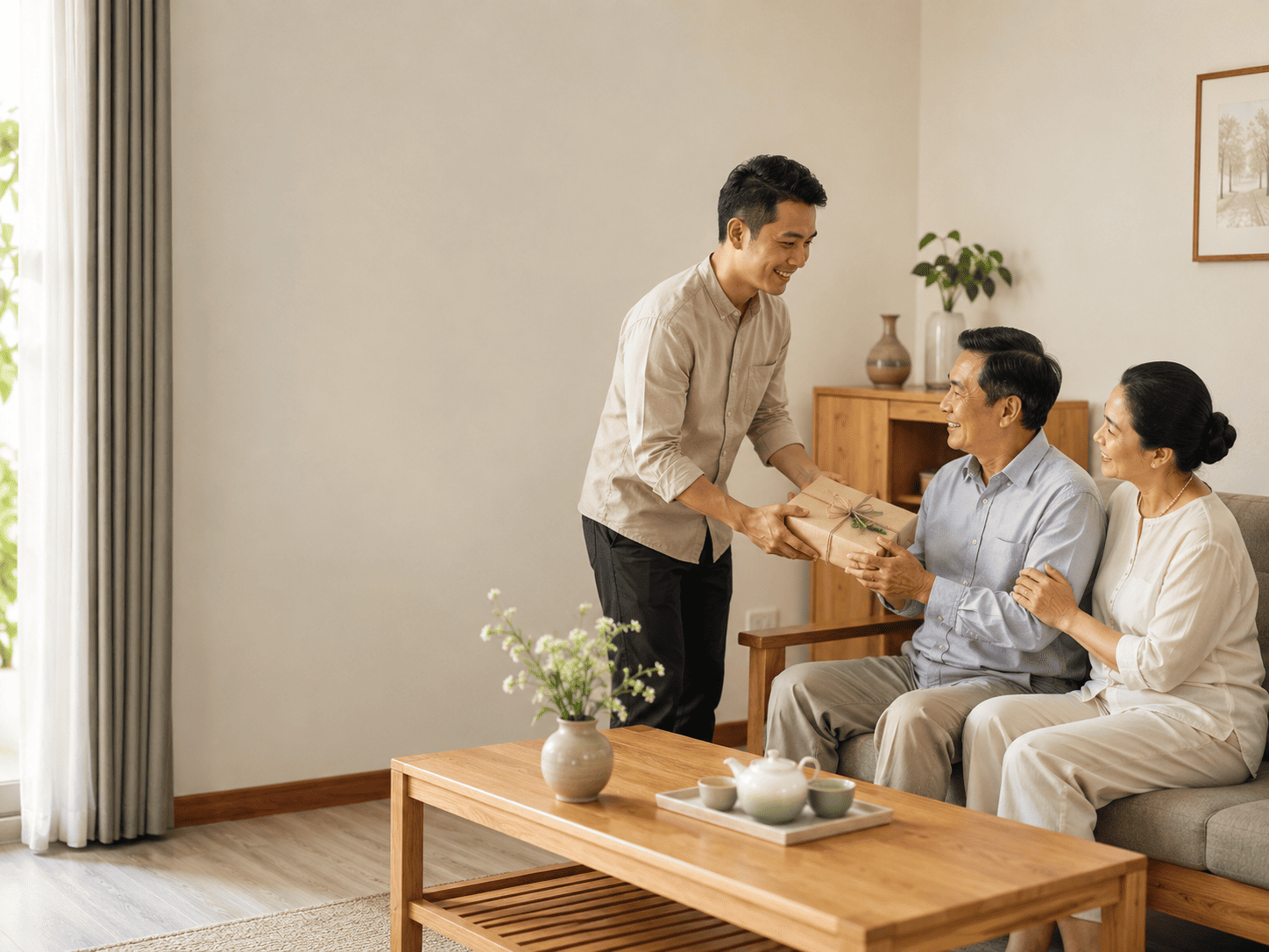 Quà Vu Lan tặng cha mẹ: Gợi ý thiết thực, chân thành