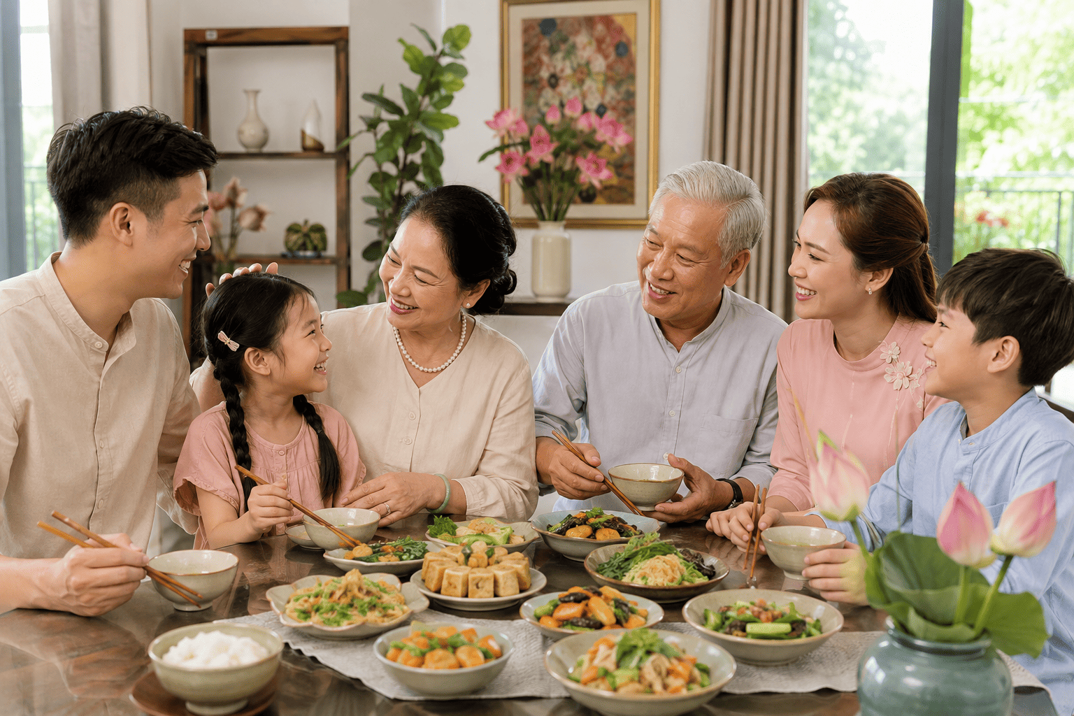 Gợi Ý Mâm Cơm Chay Vu Lan Đơn Giản Cho Gia Đình