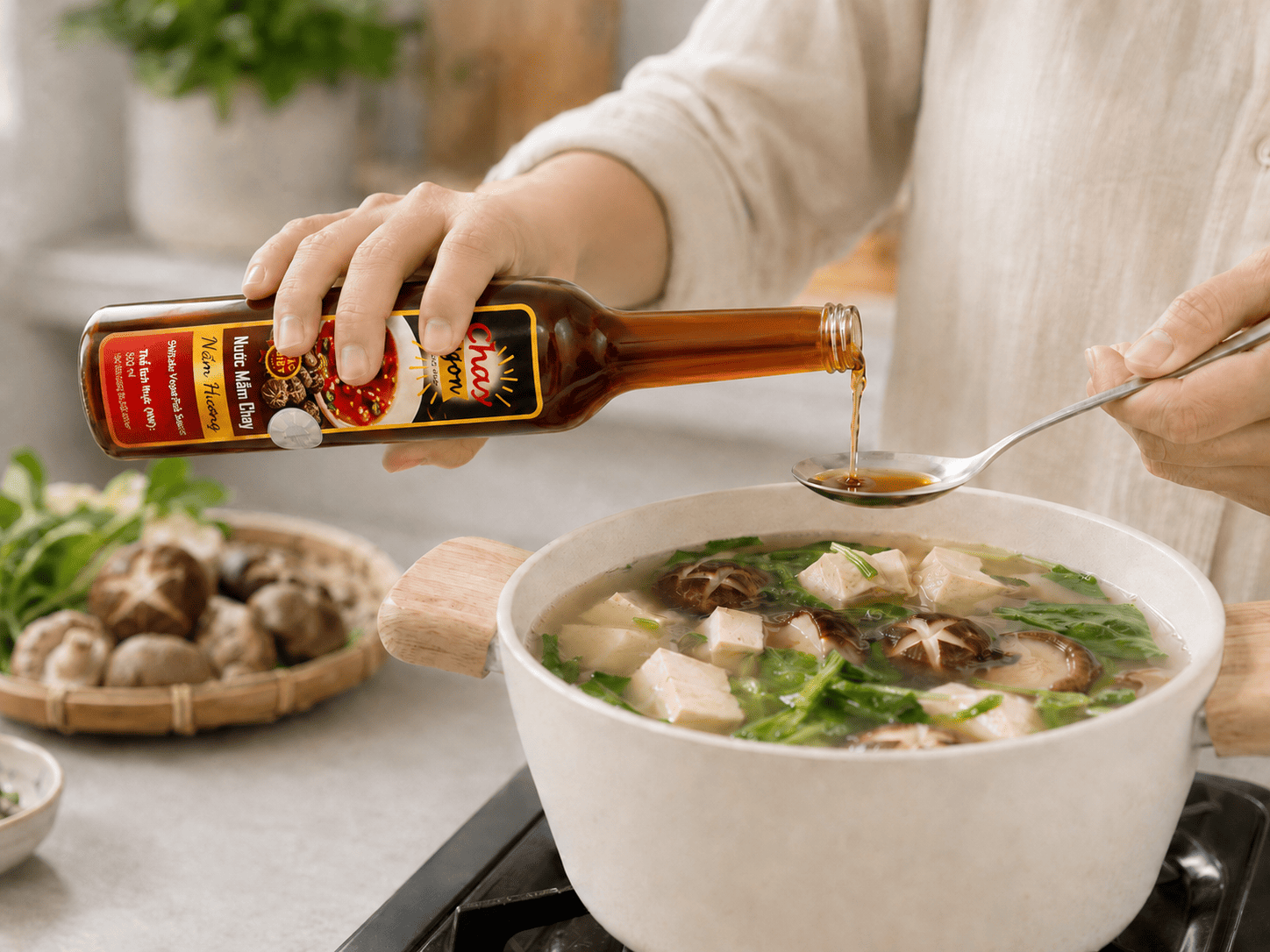 Cách Nêm Canh Chay Thanh Vị Mà Không Bị Nhạt