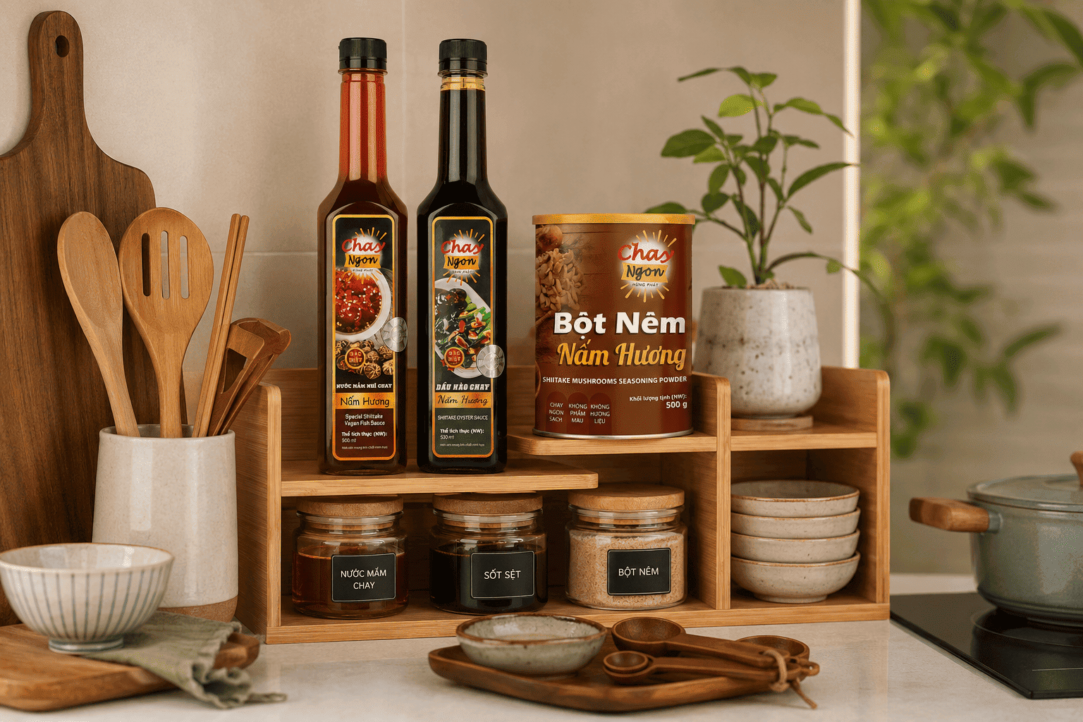 Gia Vị Chay Cơ Bản Cho Bữa Cơm Việt Vừa Vị