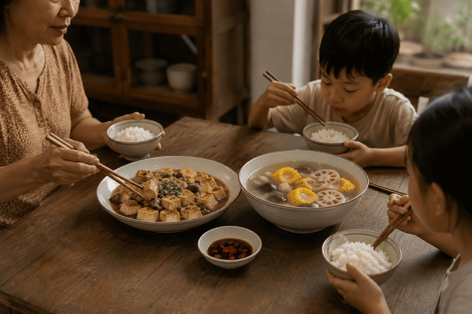 Mâm Cơm Chay 2 Món: Gọn Nhẹ Cho Ngày Thường