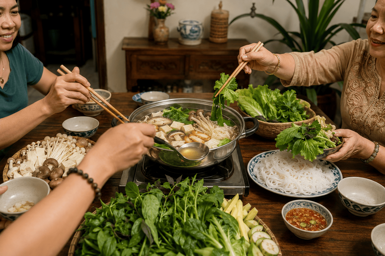 Món Chay Đãi Khách Tại Nhà