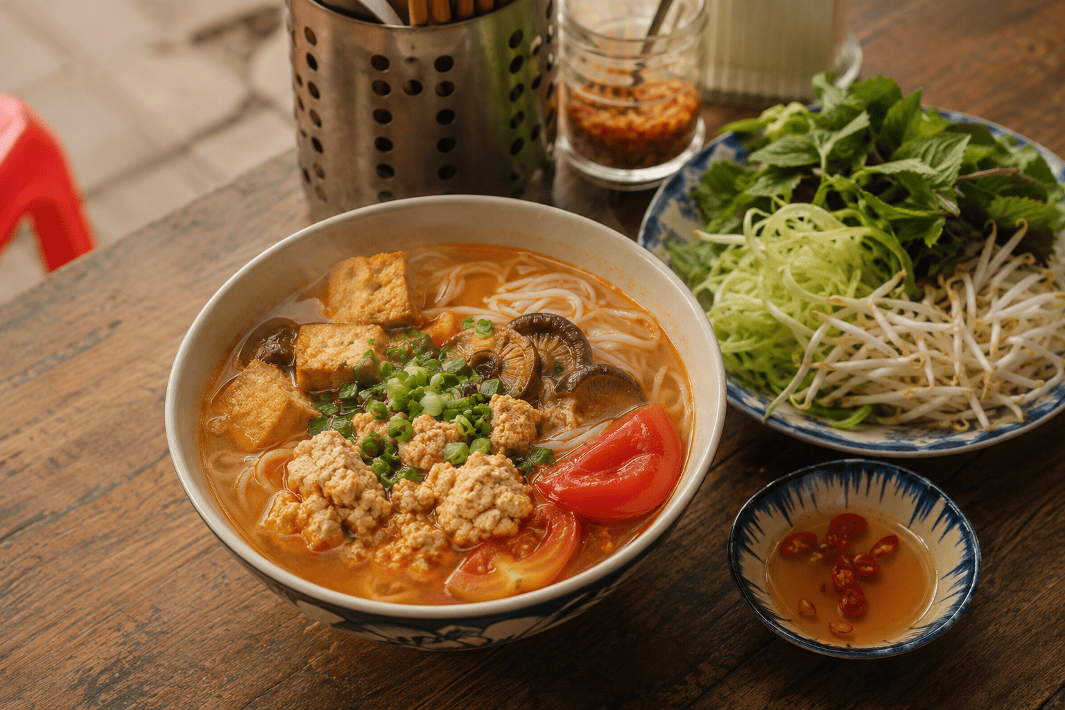 Cách Nấu Bún Riêu Chay Dễ Làm Tại Nhà