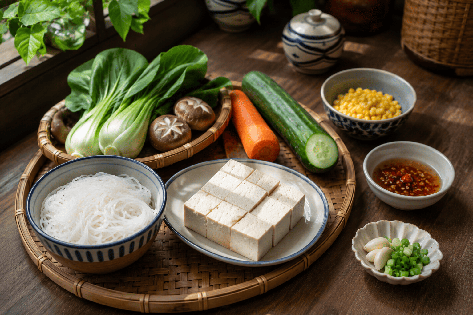 Món Chay 5 Nguyên Liệu: Đủ Vị Hơn Nhưng Vẫn Không Cầu Kỳ