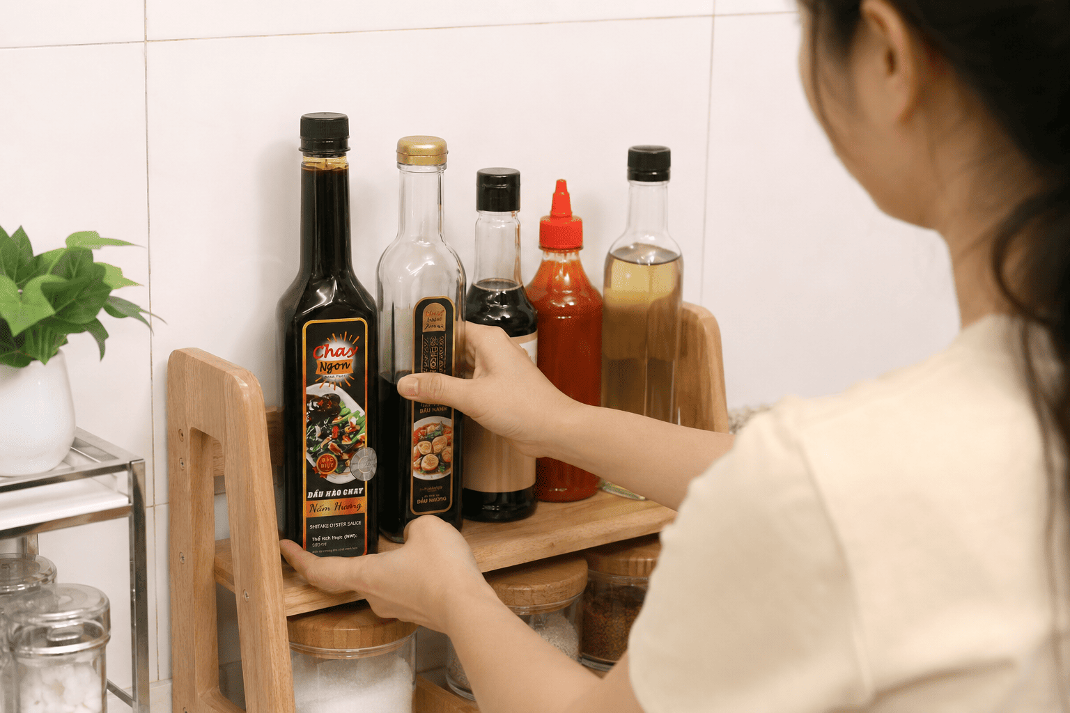 Cách Sắp Xếp Góc Gia Vị Chay Trong Căn Bếp Nhỏ