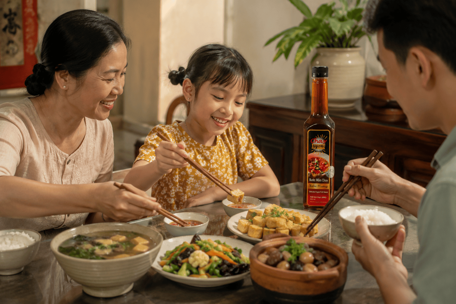 Nước Mắm Chay Trong Khẩu Vị Việt Từng Nhà