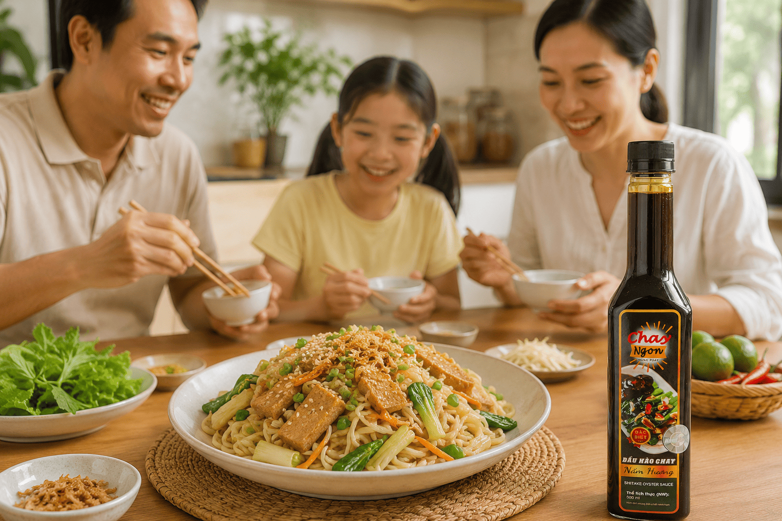 Dầu Hào Chay Cho Món Xào Chay: Dùng Sao Cho Vừa?