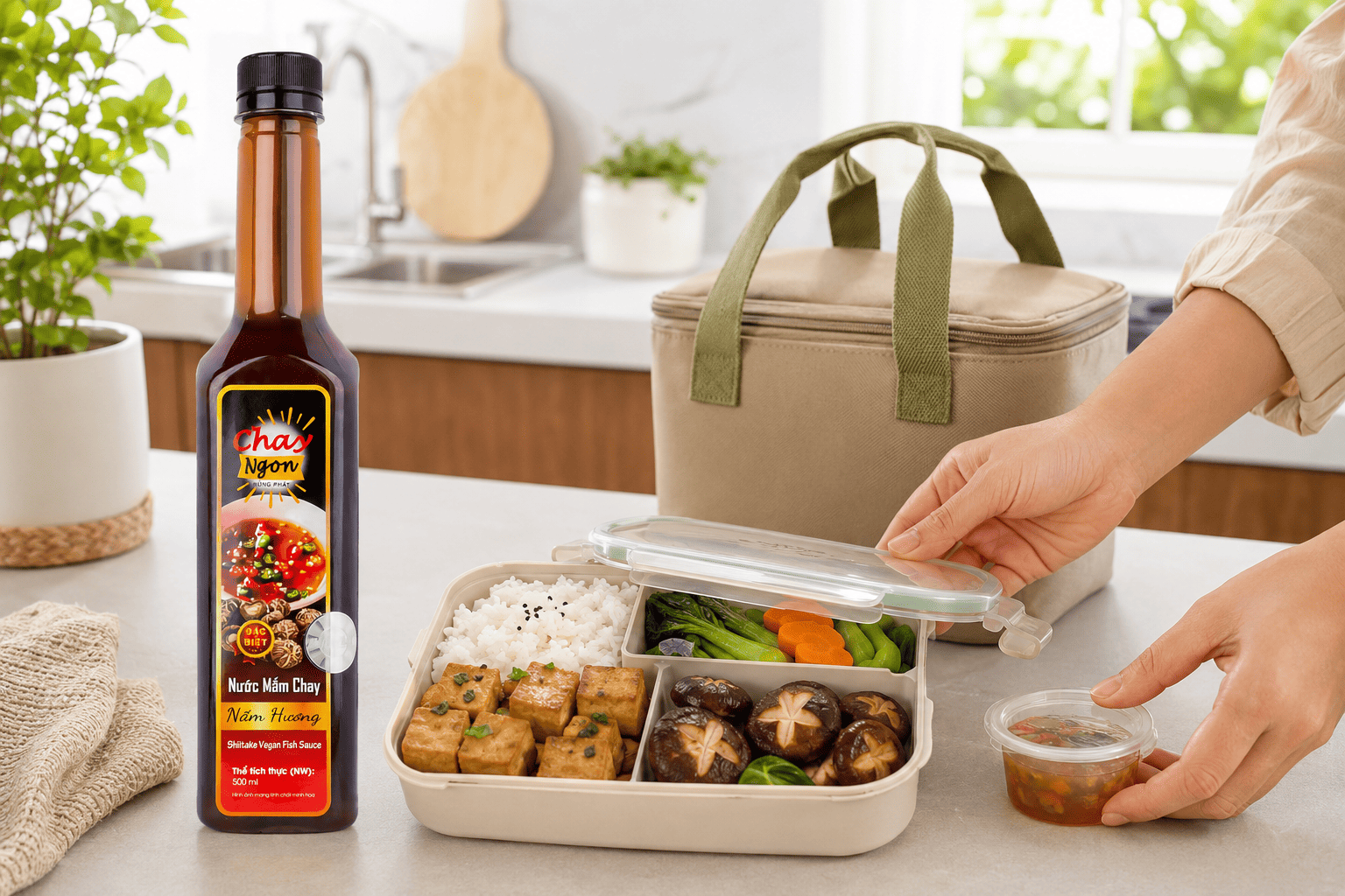 Bữa Chay Văn Phòng: Khi Món Mang Theo Cần Một Điểm Vị Riêng