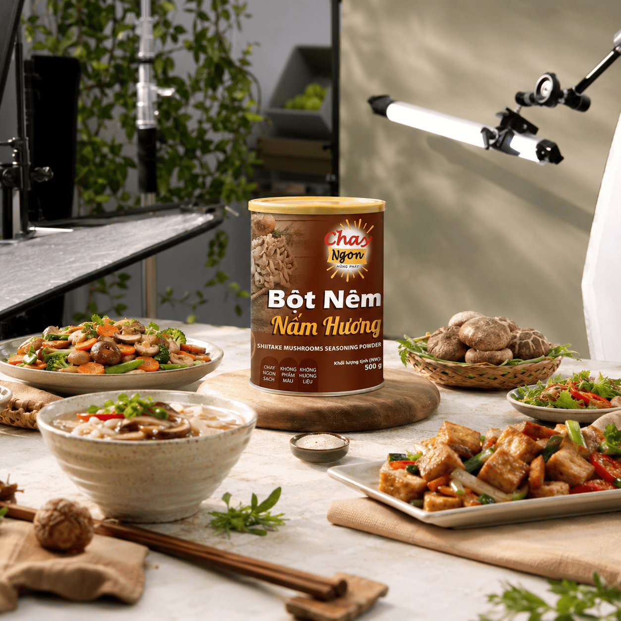 Bột Nêm Chay Nấm Hương Và Cách Xây Thói Quen Nêm Chay Có Trật Tự