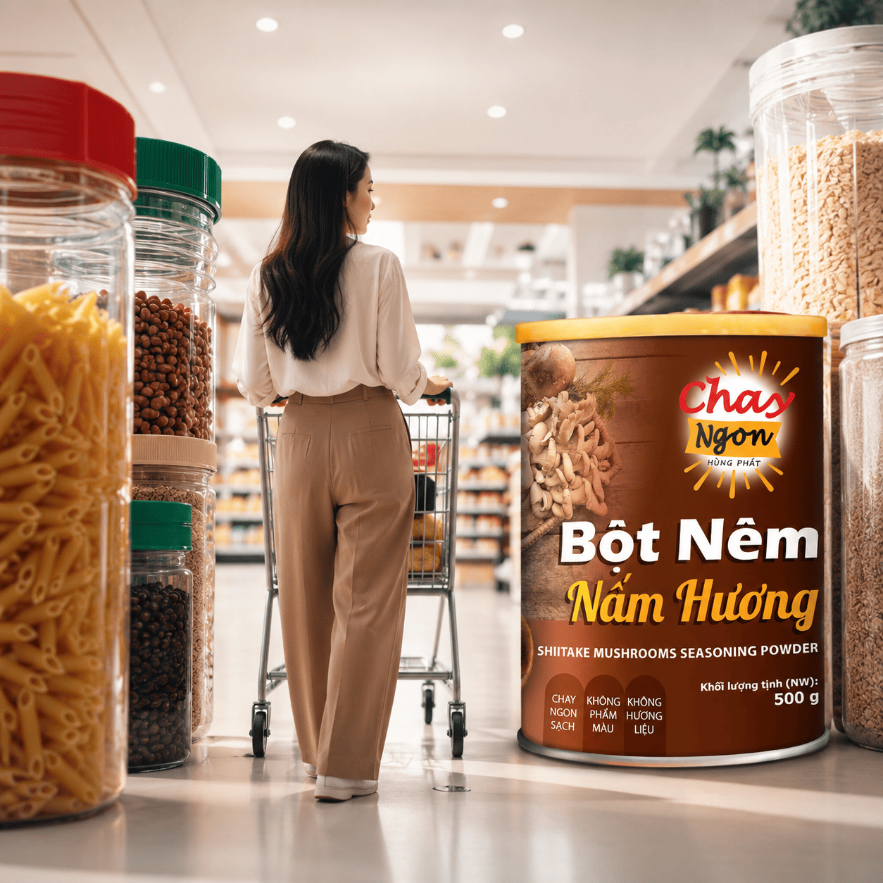 Chọn Bột Nêm Chay Nấm Hương Cho Người Muốn Nấu Ổn Định Hơn Mỗi Tuần