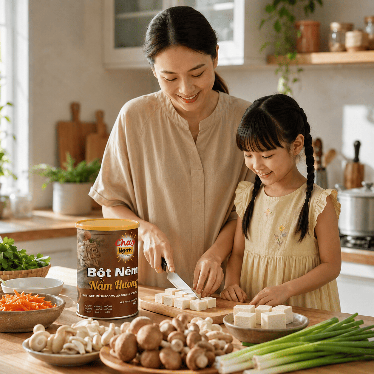 Một Muỗng Nêm Nhỏ Cho Bữa Chay Cuối Tuần Gọn Gàng