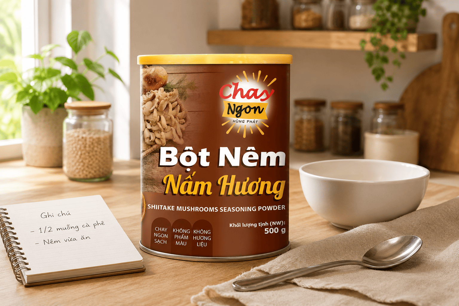 Bột Nêm Chay Là Gì? Hiểu Đúng Trước Khi Dùng Trong Bếp Chay