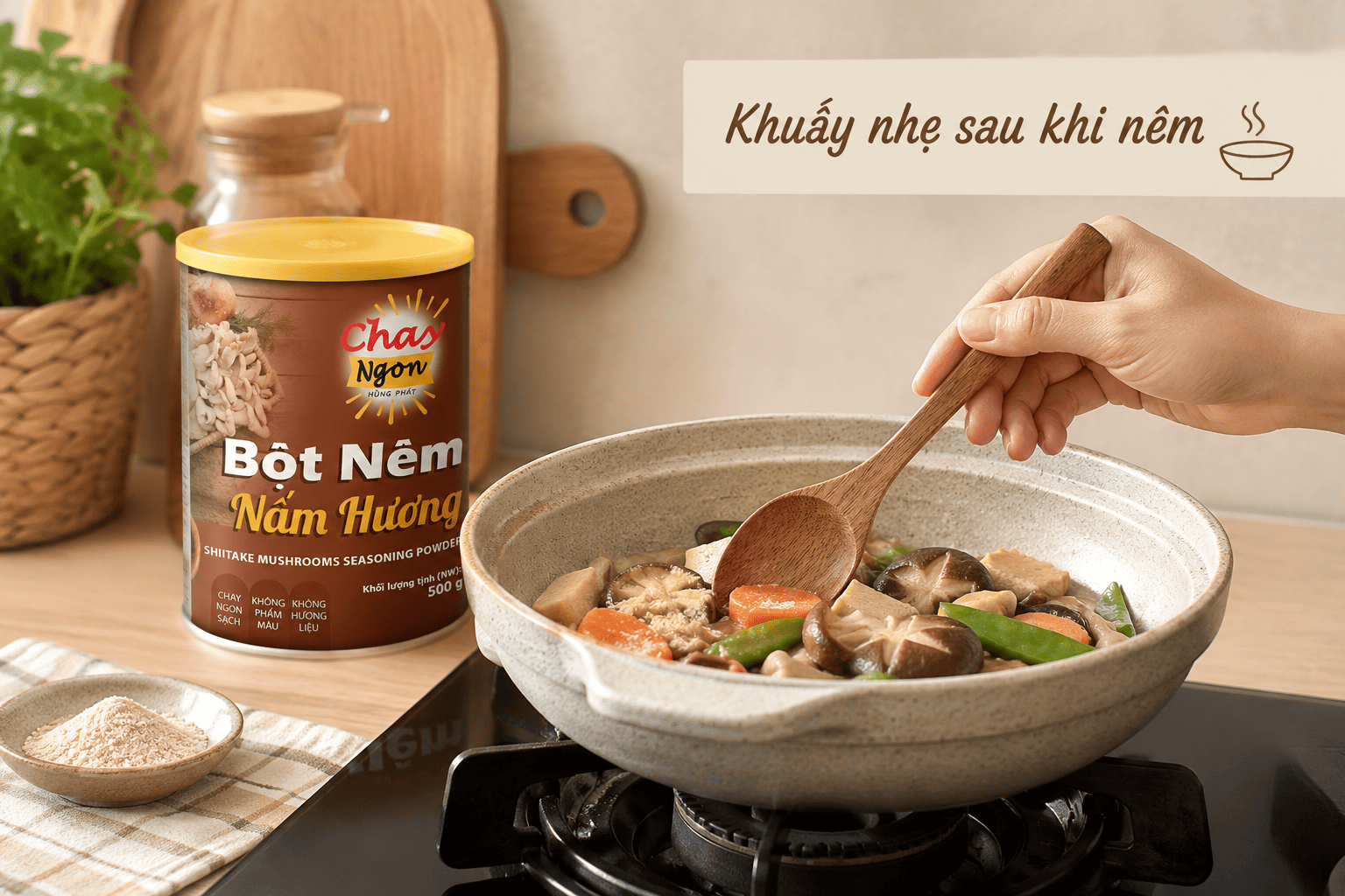 Món Chay Hay Bị Nhạt? Cách Nêm Vừa Tay Để Bữa Ăn Vừa Vị Hơn