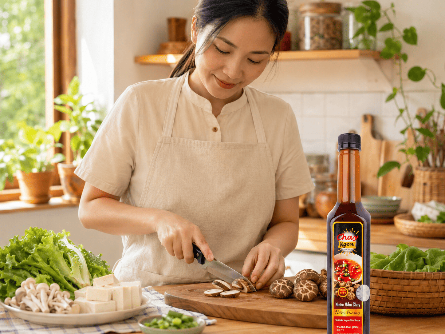 Nước Mắm Chay Nấm Hương Cho Người Ăn Chay Định Kỳ