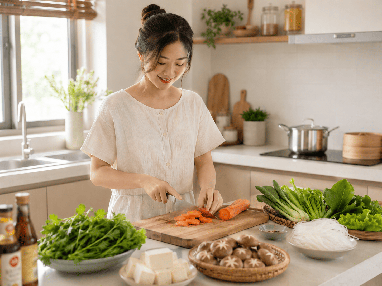 Ăn Chay Tại Nhà Cần Chuẩn Bị Gì Để Dễ Bắt Đầu?